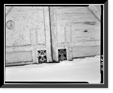 Ladd Field, Kodiak T-Hangar, Fort Wainwright, Fairbanks, Fairbanks North Star Borough, AK - 5, Historic Print