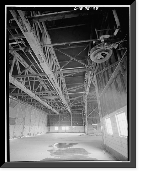 Ladd Field, Kodiak T-Hangar, Fort Wainwright, Fairbanks, Fairbanks North Star Borough, AK - 6, Vintage Wall Art