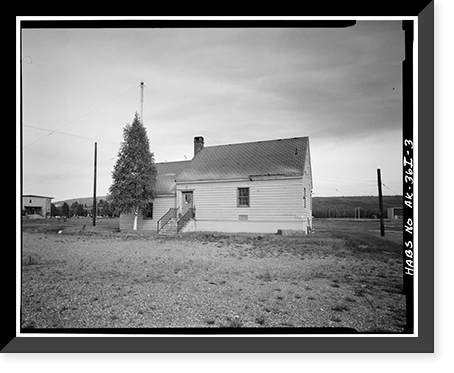 Ladd Field, Radio Station, Fort Wainwright, Fairbanks, Fairbanks North Star Borough, AK - 3 Classic, Historic Print