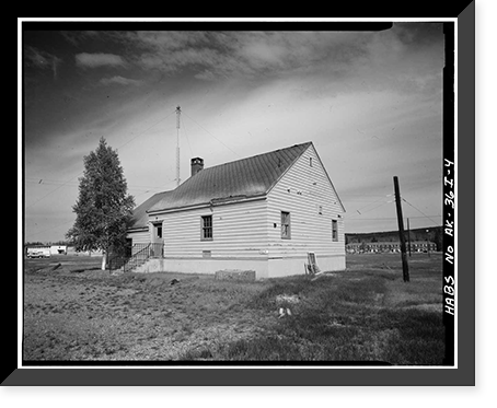 Ladd Field, Radio Station, Fort Wainwright, Fairbanks, Fairbanks North Star Borough, AK - 4 Classic, Antique Poster