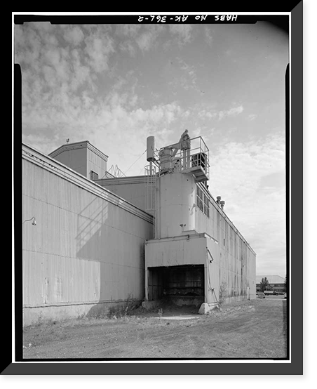 Ladd Field, Power Plant, Fort Wainwright, Fairbanks, Fairbanks North Star Borough, AK - 2, Antique Print
