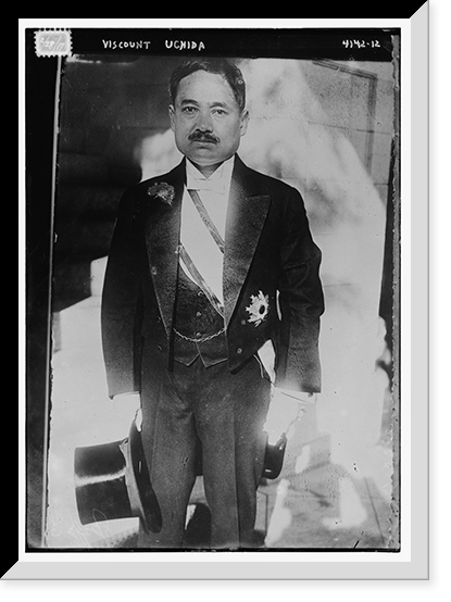 Viscount Uchida, Antique Poster