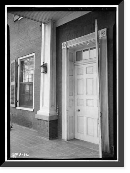 Governor Robert Lindsay House, U.S. Highway 72, Tuscumbia, Colbert County, AL - 3 Classic, Historic Reproduction