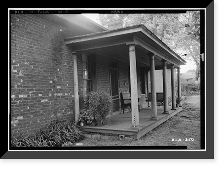 Tom Aycock House, 205 West Jefferson Street, Tuscumbia, Colbert County, AL - 5, Antique Wall Art