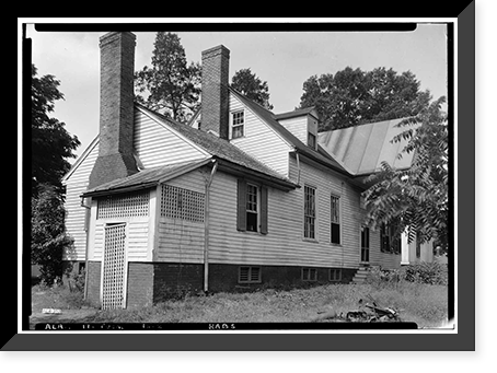Carl Rand House, 501 East Third Street, Tuscumbia, Colbert County, AL - 2, Historic Reproduction