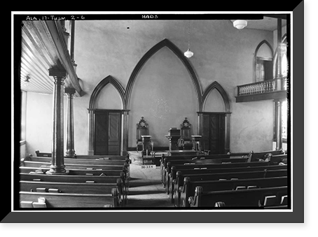 First Presbyterian Church, East Fourth & North Broad Streets, Tuscumbia, Colbert County, AL - 6, Vintage Wall Art