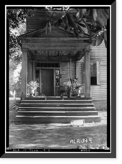 Stine House, 407 West Second Street, Tuscumbia, Colbert County, AL - 2, Vintage Poster