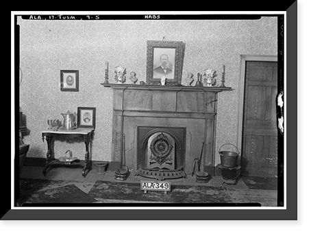 Stine House, 407 West Second Street, Tuscumbia, Colbert County, AL - 4, Vintage Wall Art