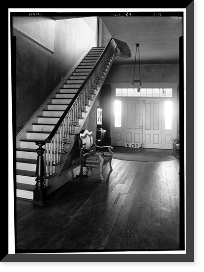 Cochran House, County Road 21, Orrville vicinity, Dallas County, AL - 3, Antique Print