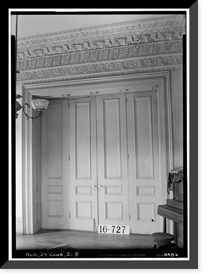 Kirkpatrick House, Oak Street, Cahaba, Dallas County, AL - 5, Vintage Poster