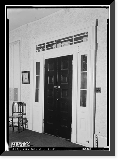 Dan Kenan House, Summerfield Road (County Road 37), Selma vicinity, Dallas County, AL - 5, Antique Wall Art