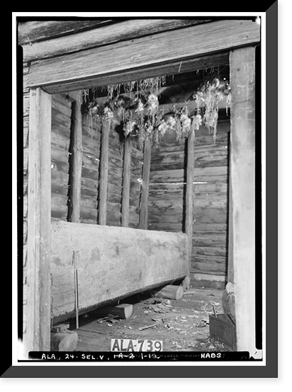 Dan Kenan House, Summerfield Road (County Road 37), Selma vicinity, Dallas County, AL - 12, Vintage Poster