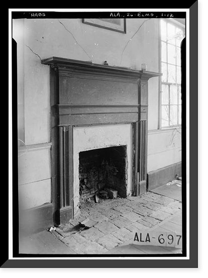 Governor Benjamin Fitzpatrick House, State Route 14 vicinity, Elmore vicinity, Elmore County, AL - 12, Historic Reproduction