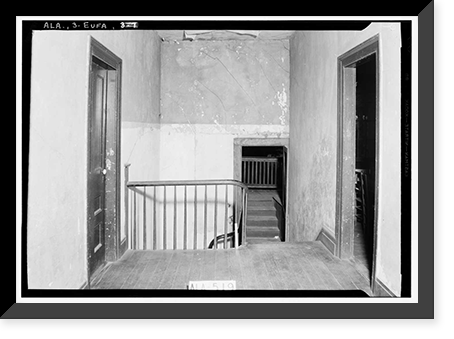 Cowan-Ramser House, 441 East Barbour Street, Eufaula, Barbour County, AL - 8, Historic Print