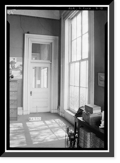 Eastern Bank of Alabama, 201 Broad Street, Eufaula, Barbour County, AL - 12 Classic, Vintage Poster