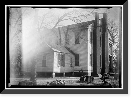 White-McGiffert House & Office, Mesopotamia Street, Eutaw, Greene County, AL - 3 Classic, Antique Print