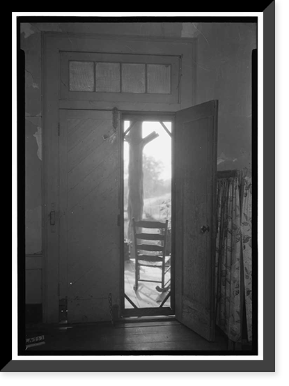 Virginia Glover House, County Roads 19 & 4, Forkland, Greene County, AL - 5, Antique Wall Art
