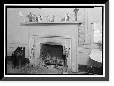 Virginia Glover House, County Roads 19 & 4, Forkland, Greene County, AL - 7, Vintage Print