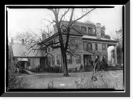 Historic Framed Print, Rosemount, County Road 19, Forkland vicinity, Greene County, AL - 3,  17-7/8" x 21-7/8"