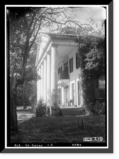 Magnolia Grove, 1002 Hobson Street, Greensboro, Hale County, AL - 2, Historic Reproduction