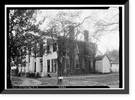 Magnolia Grove, 1002 Hobson Street, Greensboro, Hale County, AL - 3, Vintage Wall Art