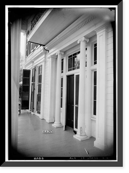 McCrary-Otts House, 805 Otts Street, Greensboro, Hale County, AL - 6 Classic, Antique Poster
