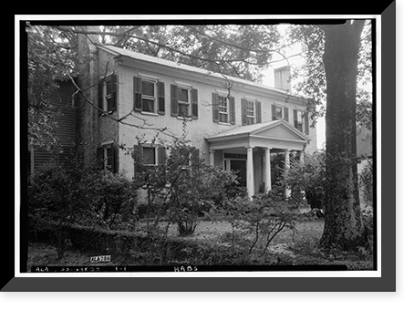 Judge W. E. Torbert House, 1101 South Street, Greensboro, Hale County, AL, Vintage Poster