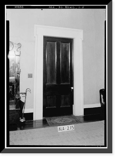 Walthall House, State Route 61, Newbern, Hale County, AL - 5 Classic, Antique Poster