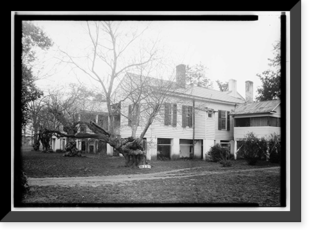 Governor Samuel Pickens House, State Route 14, Sawyerville vicinity, Hale County, AL - 20, Vintage Wall Art
