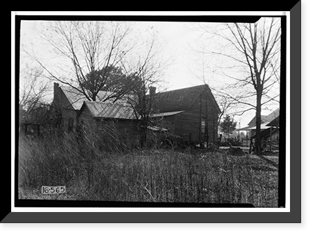 J. B. Taylor House, Washington Street, Columbia, Houston County, AL - 2 Classic, Antique Print