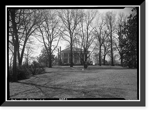 Historic Framed Print, Arlington Place, 331 Cotton Avenue, Southwest, Birmingham, Jefferson County, AL,  17-7/8" x 21-7/8"
