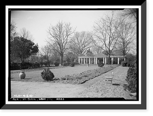 Historic Framed Print, Arlington Place, 331 Cotton Avenue, Southwest, Birmingham, Jefferson County, AL - 21,  17-7/8" x 21-7/8"