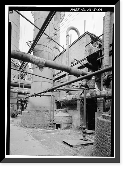 Sloss-Sheffield Steel & Iron, First Avenue North Viaduct at Thirty-second Street, Birmingham, Jefferson County, AL - 67, Vintage Poster