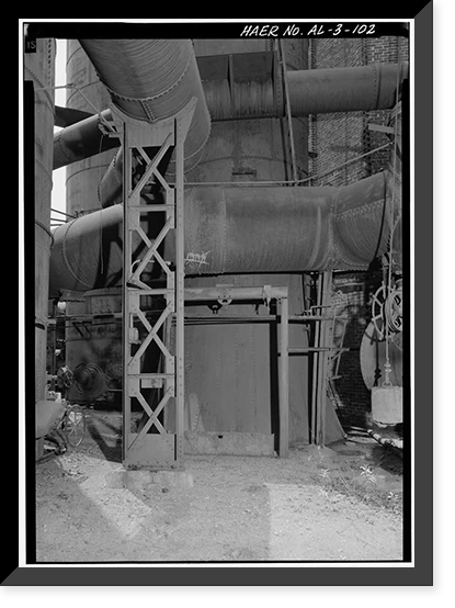 Sloss-Sheffield Steel & Iron, First Avenue North Viaduct at Thirty-second Street, Birmingham, Jefferson County, AL - 101, Antique Print