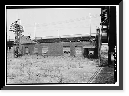 Sloss-Sheffield Steel & Iron, First Avenue North Viaduct at Thirty-second Street, Birmingham, Jefferson County, AL - 124, Vintage Print