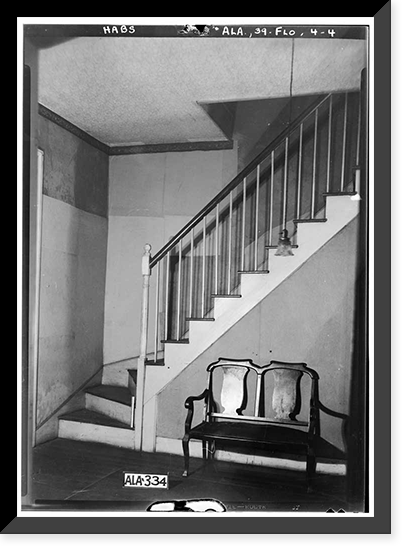 Lambeth House, 203 Hermitage Drive, Florence, Lauderdale County, AL - 4, Antique Poster