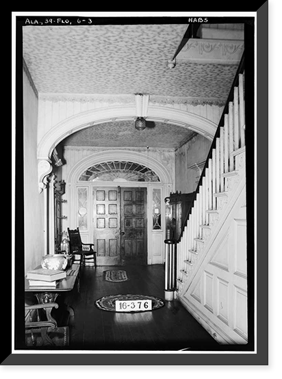 Mary McFarland House, 420 South Pine Street, Florence, Lauderdale County, AL - 2, Antique Wall Art