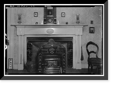 Antique Architecture - Florence vicinity, Alabama - James Hood House (2)