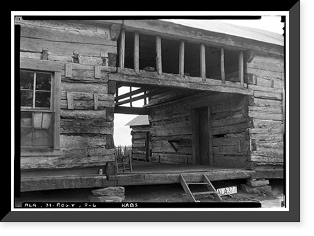 Taylor-Cunningham House (first), Bellevue Road, Rogersville vicinity, Lauderdale County, AL - 6, Antique Wall Art