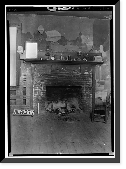 Taylor-Cunningham House (second), Bellevue Road, Rogersville vicinity, Lauderdale County, AL - 4, Vintage Poster