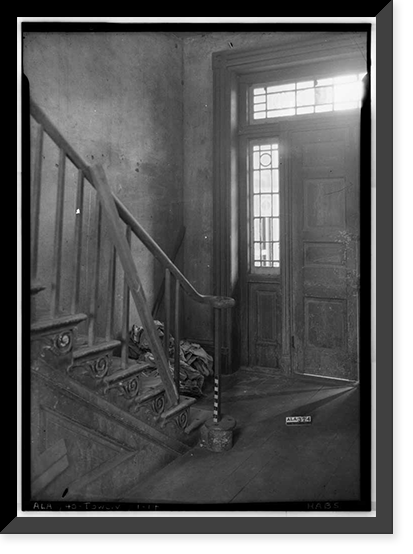 Saunders-Goode-Hall House, State Highway 101, Town Creek vicinity, Lawrence County, AL - 14, Antique Wall Art
