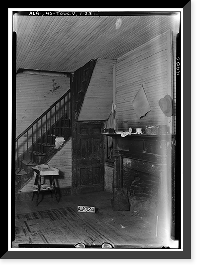 Saunders-Goode-Hall House, State Highway 101, Town Creek vicinity, Lawrence County, AL - 22, Antique Wall Art