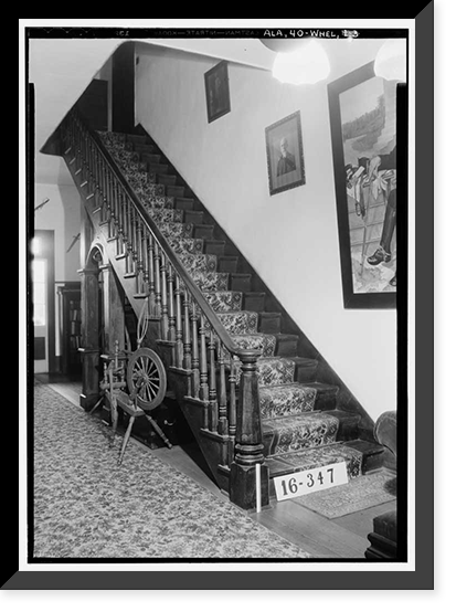 General Joseph Wheeler House (Later House), State Highway 20, Wheeler, Lawrence County, AL - 5 Classic, Vintage Poster
