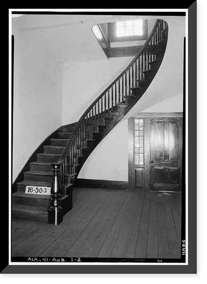 Drake-Samford House, 449 North Gay Street, Auburn, Lee County, AL - 2, Antique Poster