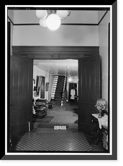 McElhaney House, 135 North College Street, Auburn, Lee County, AL - 5 Classic, Vintage Poster