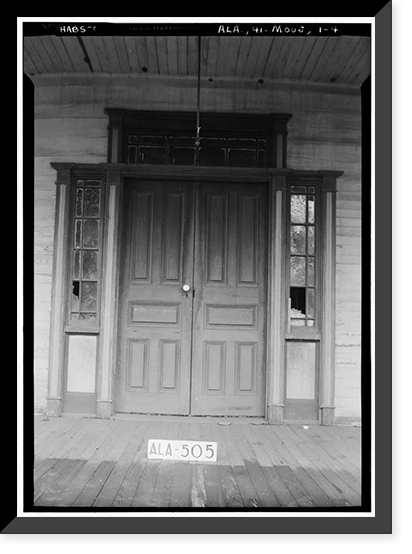 Tucker-Fincher House, U.S. Route 431, Mount Jefferson, Lee County, AL - 3, Historic Reproduction
