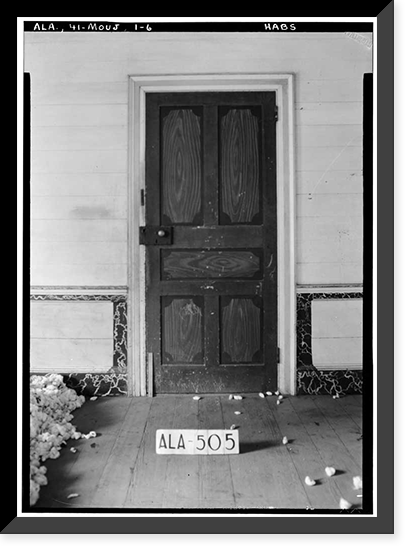 Tucker-Fincher House, U.S. Route 431, Mount Jefferson, Lee County, AL - 5, Antique Poster