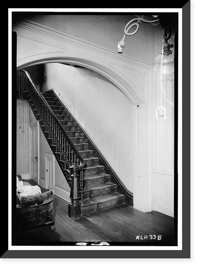 Jones-Coman-Westmoreland House, 517 South Clinton Street, Athens, Limestone County, AL - 6, Antique Poster