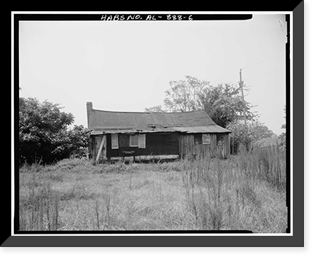 Historic Architecture - Burkville vicinity, Alabama - McCary Tenant Hous