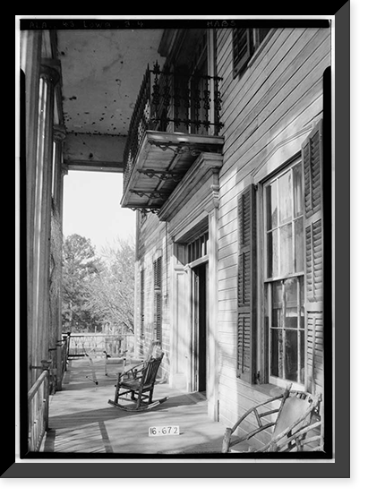 Archibald Tyson House, State Highway 97 (County Road 29), Lowndesboro, Lowndes County, AL - 4, Historic Reproduction